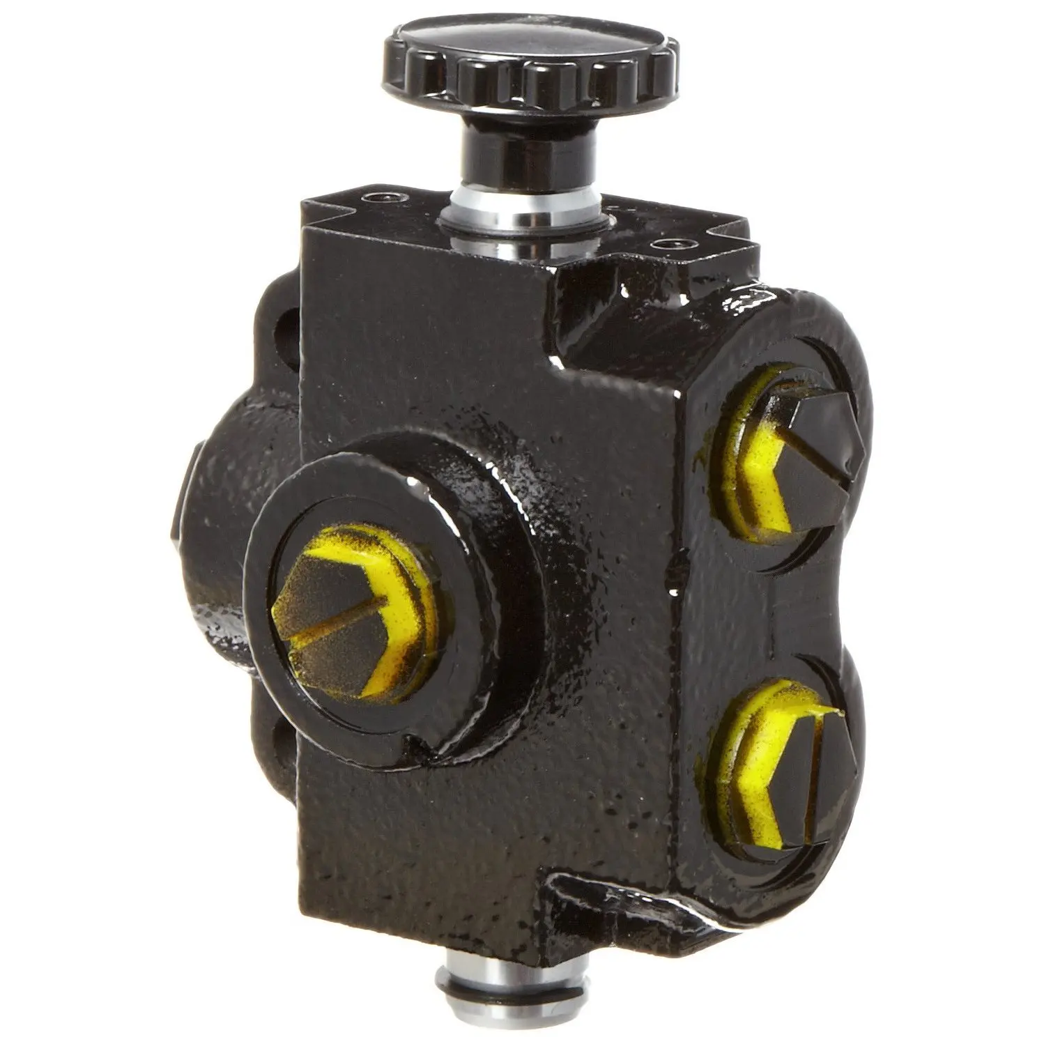 In/Out 8 SAE Spring Center Monoblock Straight Handle 2 Spool 3500 psi