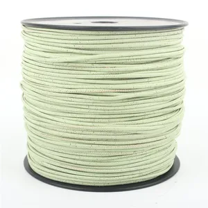 3mm round light green cork cord natural Portuguese cork wholesale jewelry supplies /Findings Cor-174