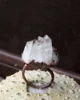 Unique 925 Sterling Silver Crystal Electroplated Handmade Ring