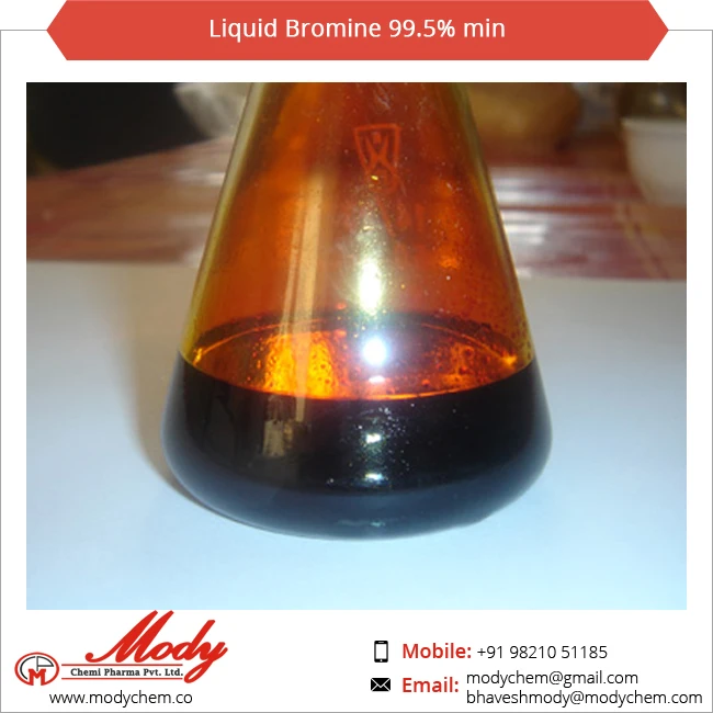 99.5 Pure Liquid Bromine For Pharma Chemicals Buy Bromine Price