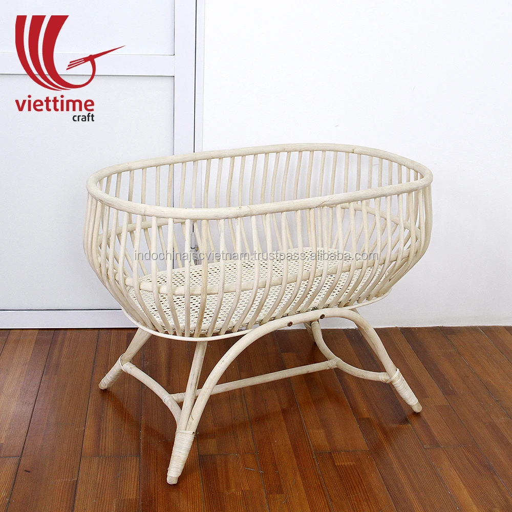High Quality Rattan Crib For Baby Wholesale/baby Cradle Stand For Sale