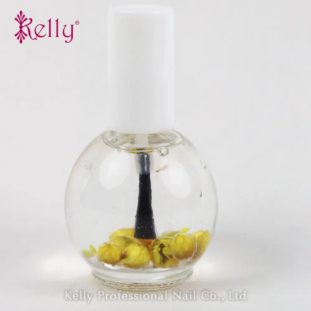 Cuticle Oil With Dried Flowers Contigo 15ml Manicure Cuticle Oil