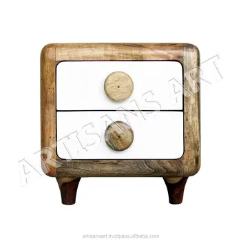 Solid Mango Wood Bedside Table Drawers Indian Bedroom Solid Mango Wood Bedside Table Drawers Indian Bedroom Furniture