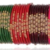 2019 Latest Design Crystal Studded Glass bangles
