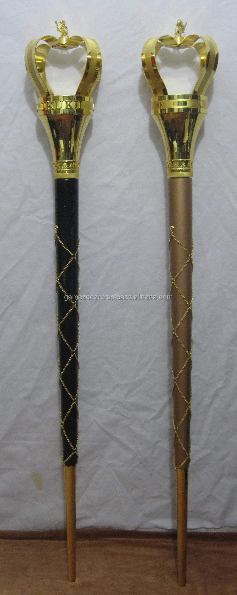 Ceremonial / Drum Major Mace Poles / Custom Mace Poles Buy Religious