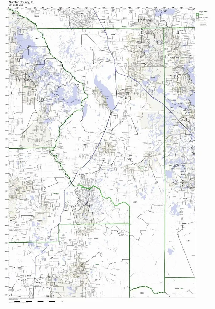 Zip Code Map Pasco County Florida - Map