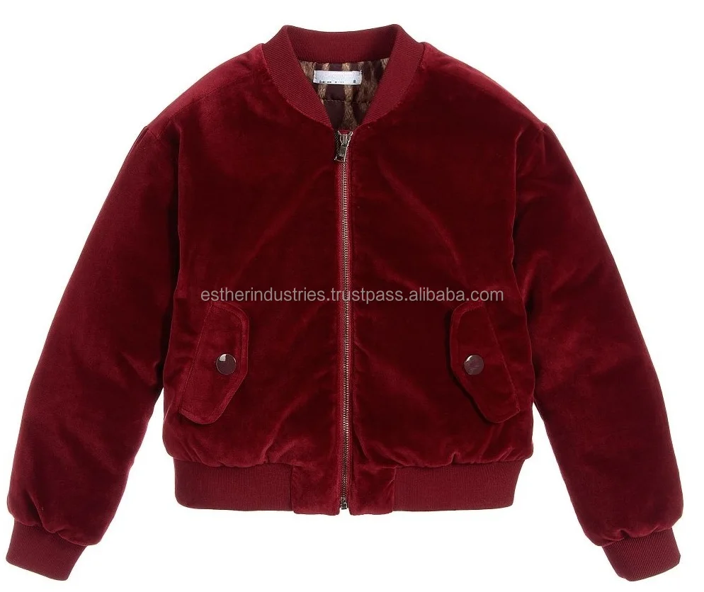 New Oem Women's Zip Up Hooded Velvet Bomber Jacket Buy Velvet Crop Top Jacket Velvet Jacket