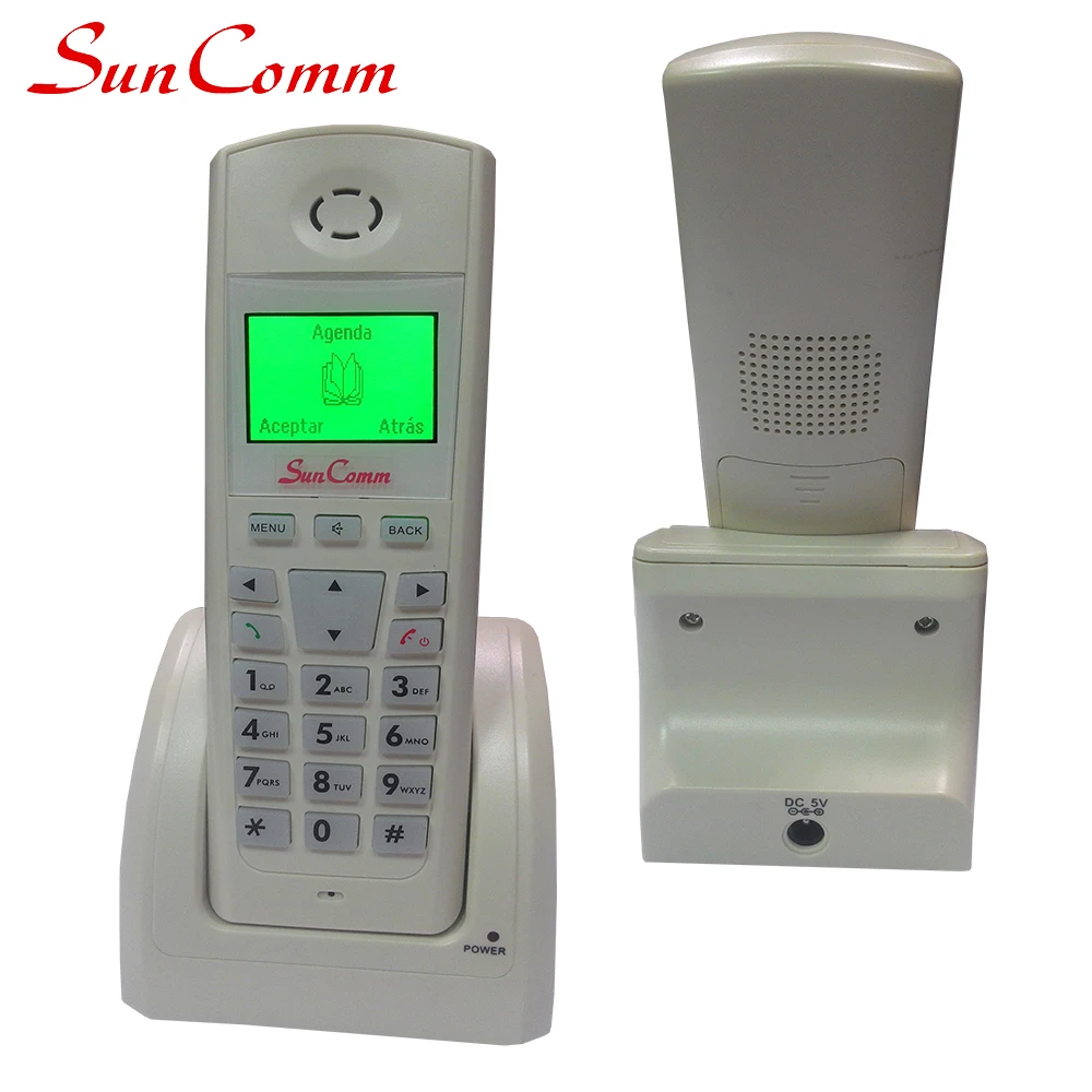 Handset Phone Cordless Gsm Sim Card Sc9007gh Two Ways Handfree