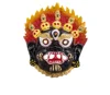Metal Evil Mukhota Nazar Battu Face Mask Wall Hanging Protect Home Office Shops from Bad Negative Energies