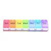 Easy Open Large Capacity Push Button Pill Box