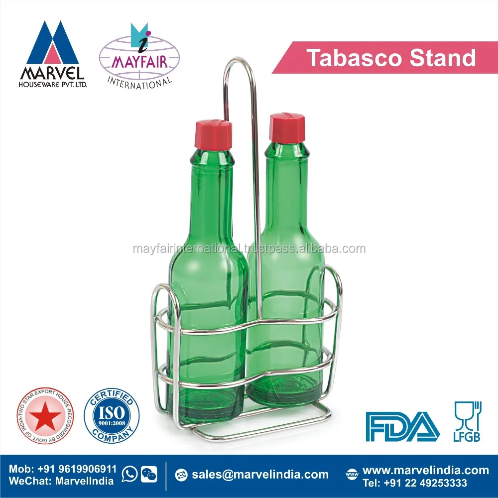 Tabasco Sauce Bottle Stand Buy Stainless Steel Wire Tabasco Stand