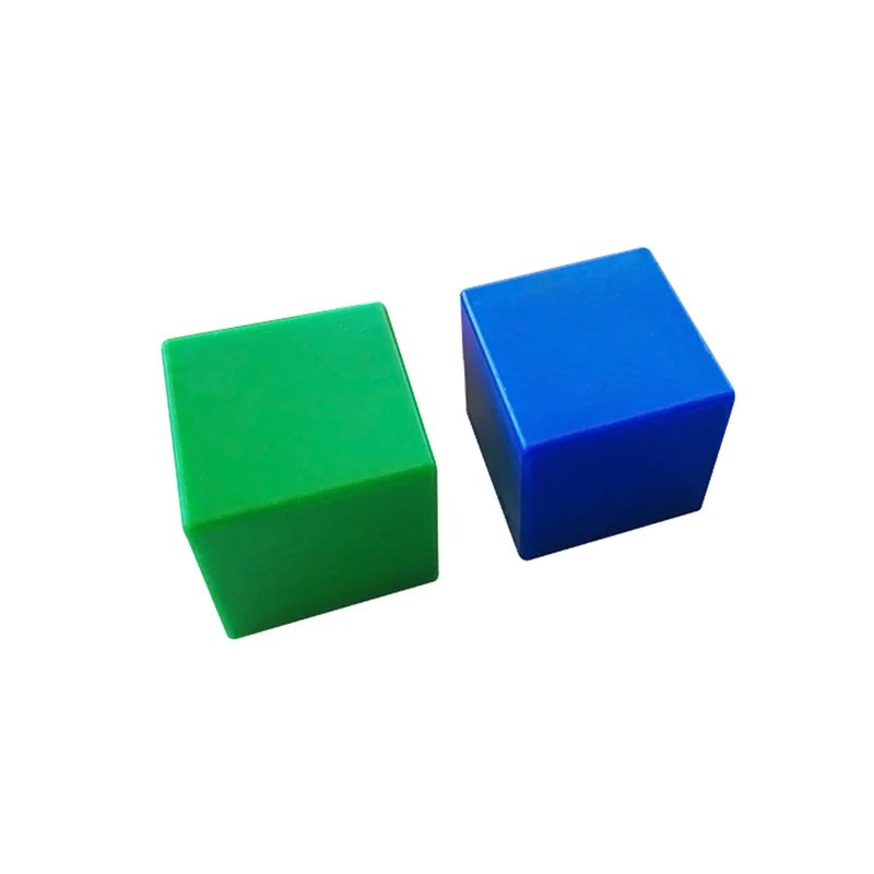 1 inch hollow plastic cube building block educational manipulative toys ...