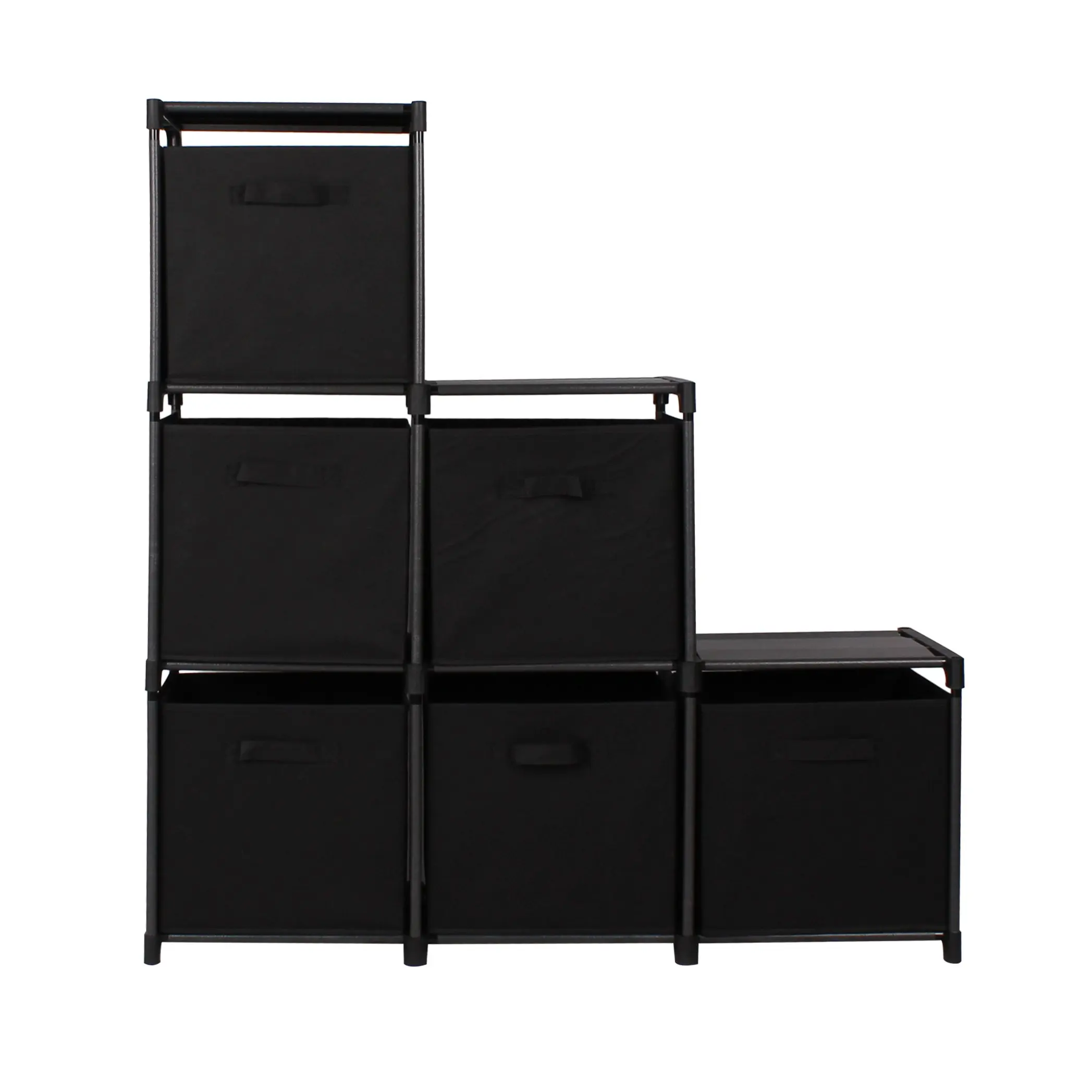 Get Quotations C2 B Tier Storage Rack Bookcase Shelf Bundle With 6 Foldable Cube Storage Bins That Perfectly Get Quotations C2 B Tier Storage Rack Bookcase Shelf Bundle With 6 Foldable Cube Storage Bins That Perfectly