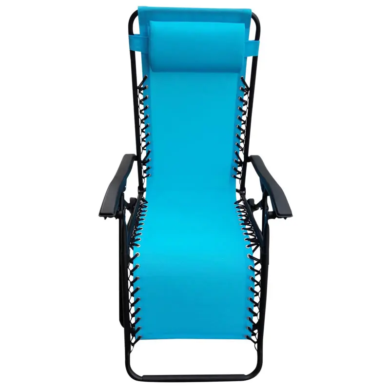 Portable Folding Beach Reclining Chair With Footrest Buy Folding