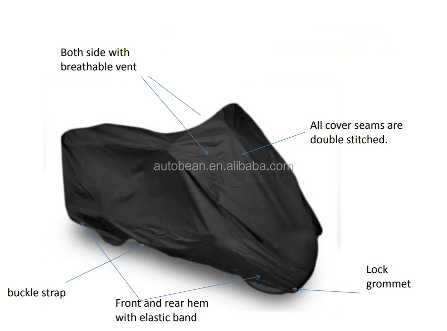 fitted motorcycle cover