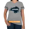 Organic cotton V-neck clothes women t shirt whole seller from Bangladesh