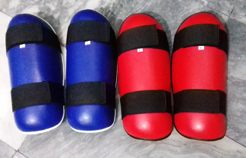 Customized Mma Shin Pads Boxing Leg Guards Semi Contact Protection Muay