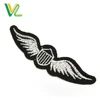 Free Sample Promotional Felt Fabric Metallic Yarn Iron-On Weave Label For Decoration