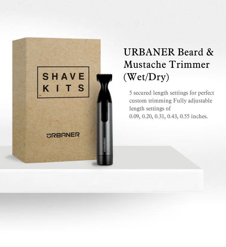 Beard Trimmer Wet & Dry【URBANER】MB-042