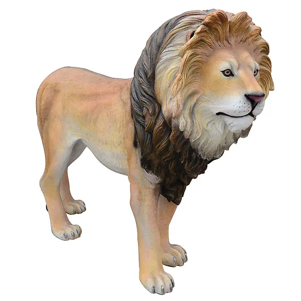 Outdoor Decoration Statue Fiberglass Resin Lion Sculpture Animal Buy