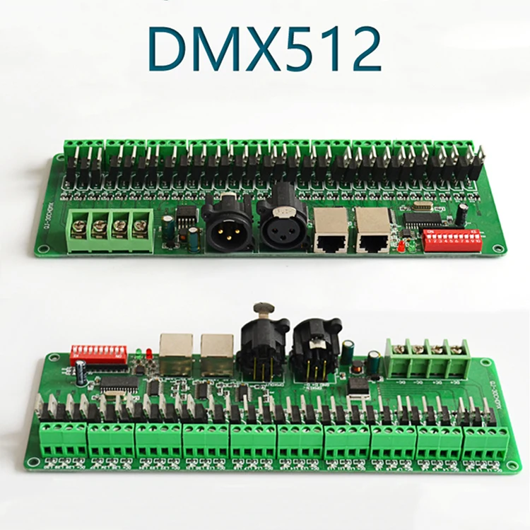 
30CH 1440W DMX512 Constant LED Decoder Control Single or Colorful Lamps for RGB Stage 
