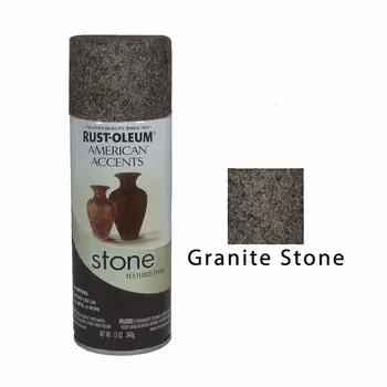 Rust Oleum American Accents Stone Spray Paint 7991830 12 Oz Rust Oleum American Accents Stone Spray Paint 7991830 12 Oz Black