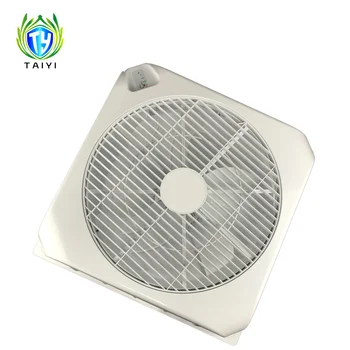 Industrial Warehouse Plant Abs Ceiling Box Fan Buy 18 Inch Modern Air Conditioning Ceiling Box Fan 110v Plastic Remote Control Ceiling Mounted