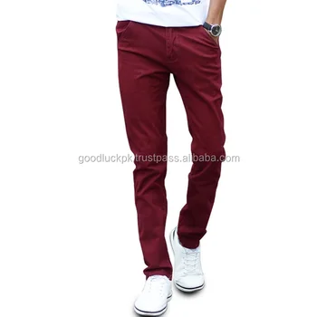 mens cotton chino pants