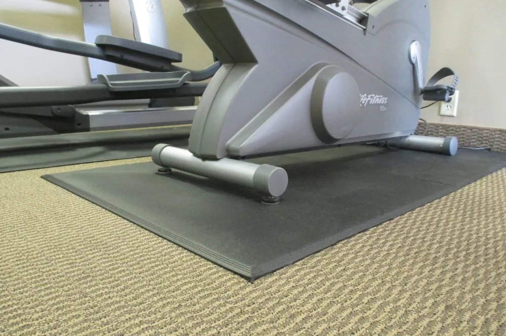 Treadmill Mat Exercise Bike Carpet Protector Walking Treadmill