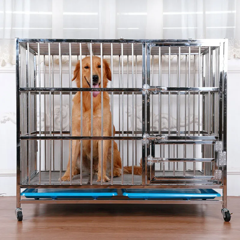 Veterinary Stainless Steel Dog Kennel Cage,Vet Equipment Animal Cages