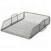 Office stationery file mail organizer hanging mesh metal paper document letter file tray
