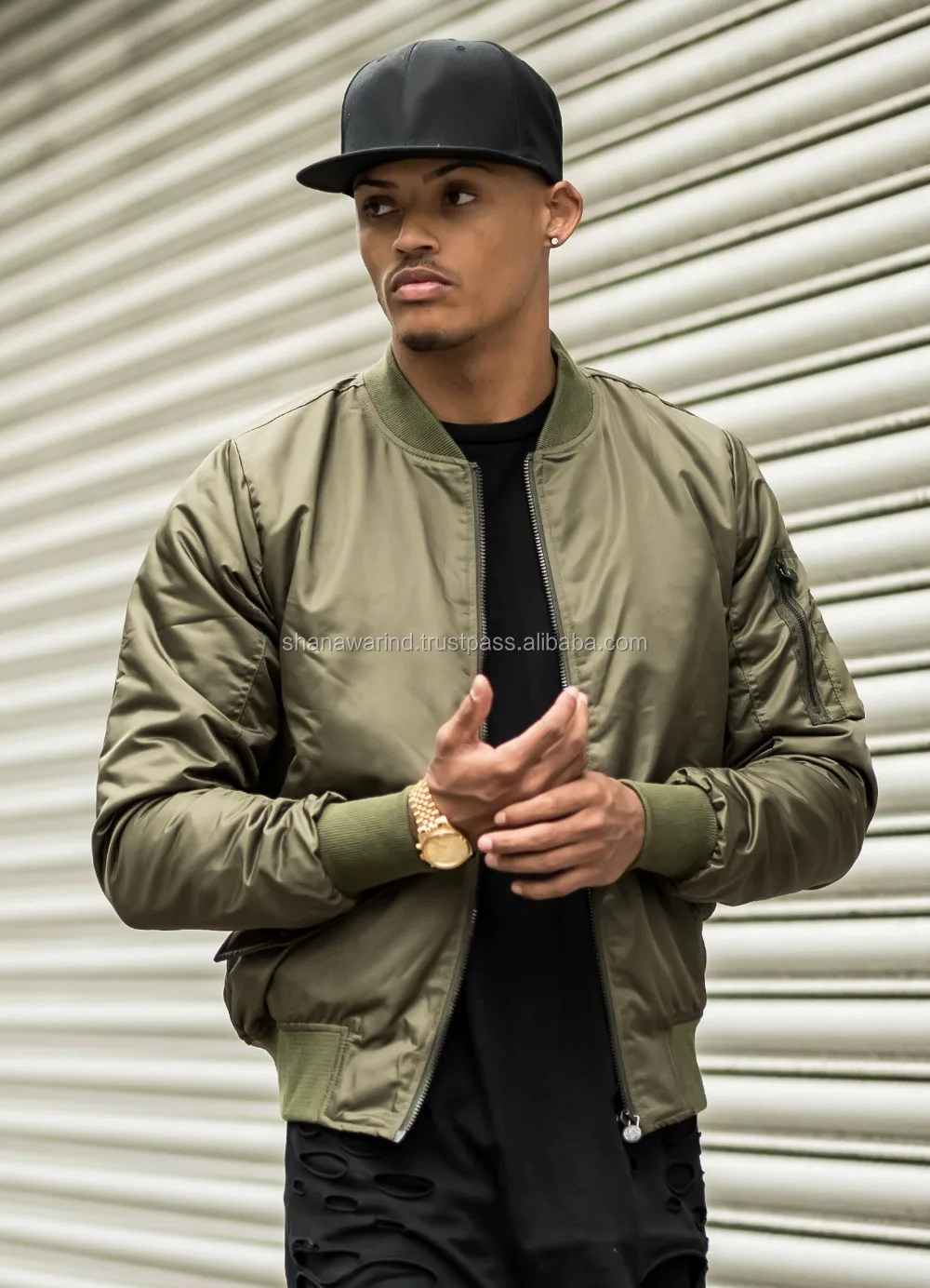 cropped bomber jacket mens