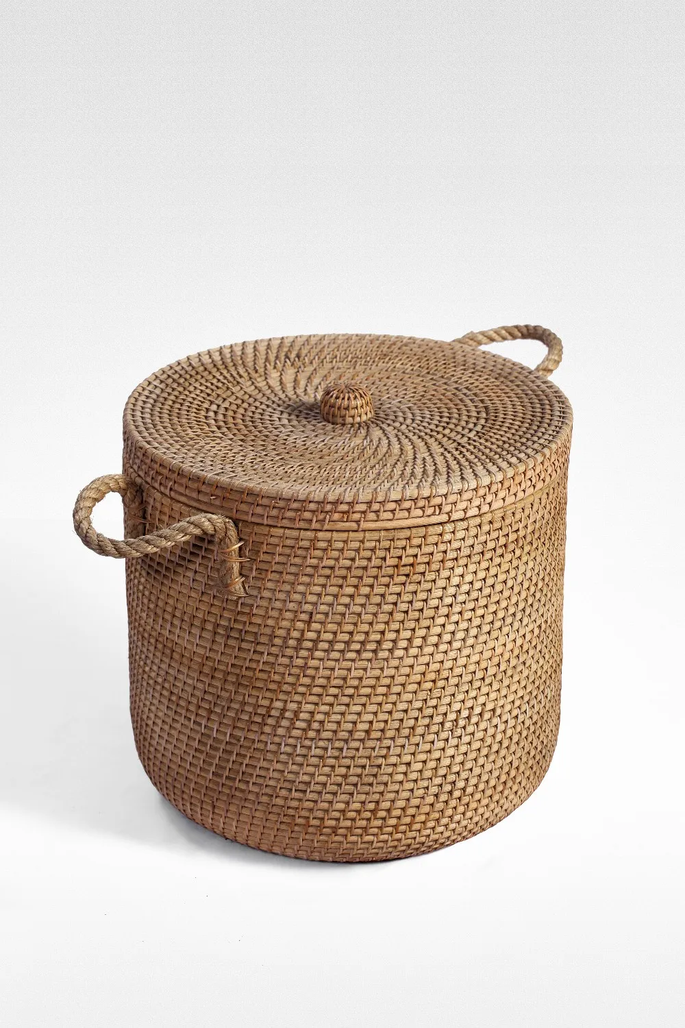Cheapest Natural Storage Handmade Wicker Rattan Basket Made In