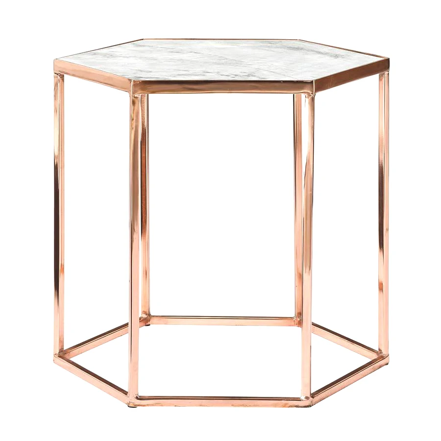 Hexagonal Shape Modern Design Side Table With Marble Top Buy Modern Marble Top Dining Table Modern Tea Table Design Modern Coffee Table Product On Alibaba Com