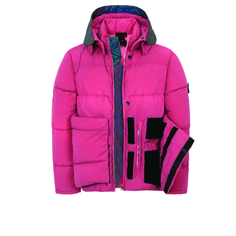 New Design Hot Sale Polyester Down Puffer Man's Hoodie Jacket Lfcbj