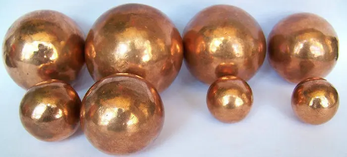 大型固体铜/黄铜球出售 