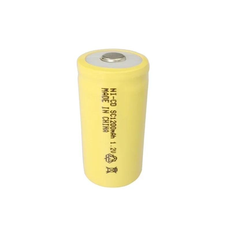 Rechargeable Battery Type Nicd Sc 1.2 Volt 1200mah Battery Factory ...