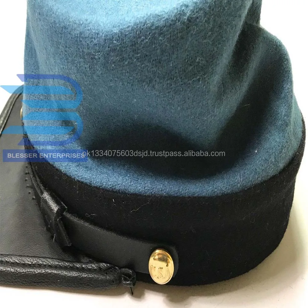 Civil War Confederate Infantry Early War Kepi Forage Hat Military Head