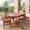 Ardena Garden bench teak wood furniture outdoor for home restaurant or hotel pool yards