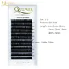 Wholesale Thickness 0.10 C curly Mink Individual Lashes, Custom Private Label Silk Lash Extens Korea, High Quality Lashes Mink