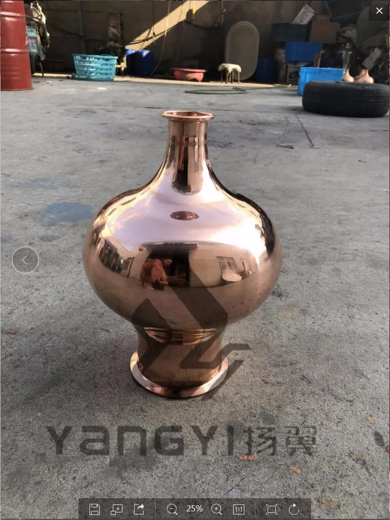 Hot Sale Copper Onion Helmet For Making Whisky,Brandy Buy Berwing