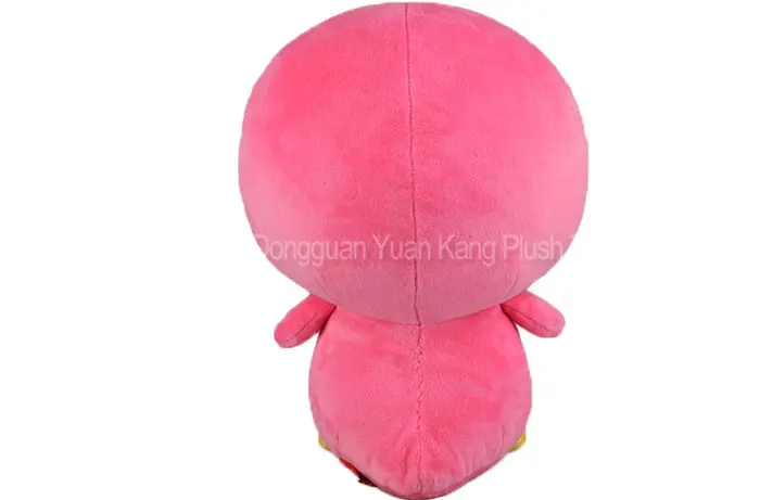 pink stuffed penguin