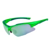 OEM half frame fish eyewear anti blue ray reflective radiation glasses