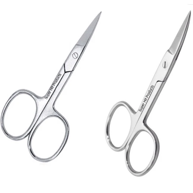 Straight And Curved Blade Nail Scissors Set Buy Straight And Curved