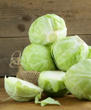 fresh cabbages