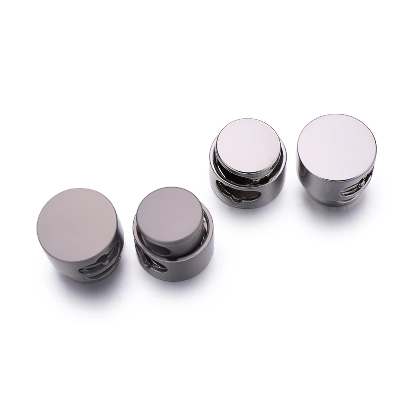 High end quality metal adjustable spring cord lock stopper for clothes