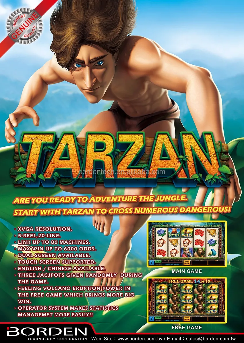 tarzan slot machine 2024