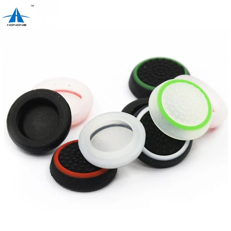 2pc Soft Silicone Thumb Stick Grip Cap For Sony Playstation 5 4 PS5 PS4 XBOX Switch Pro Controller Joystick Cover Protector Case