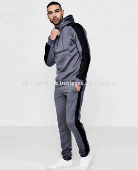 grey slim fit tracksuit