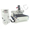 Multi spindle plywood automatic cnc cutting machine with fix roller